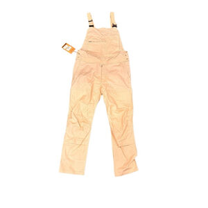 Men's LIVSN Beige flex canvas Overalls Standard 38x30
